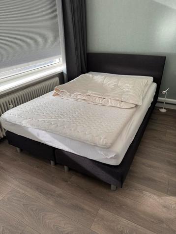 Boxspring Beter Bed 140x200 antraciet 