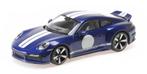 Minichamps 1:18 Porsche 992 Sport Classic Blue, Ophalen of Verzenden, Nieuw, Auto, MiniChamps