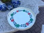 Boerenbont servies met de handgeschilderd dienblad, Huis en Inrichting, Keuken | Servies, Ophalen of Verzenden, Gebruikt, Overige materialen