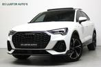 Audi Q3 Sportback 35 TFSI 3x S Line Automaat |PANORAMADAK, V, Auto's, Audi, 15 km/l, 4 cilinders, Leder en Stof, Wit