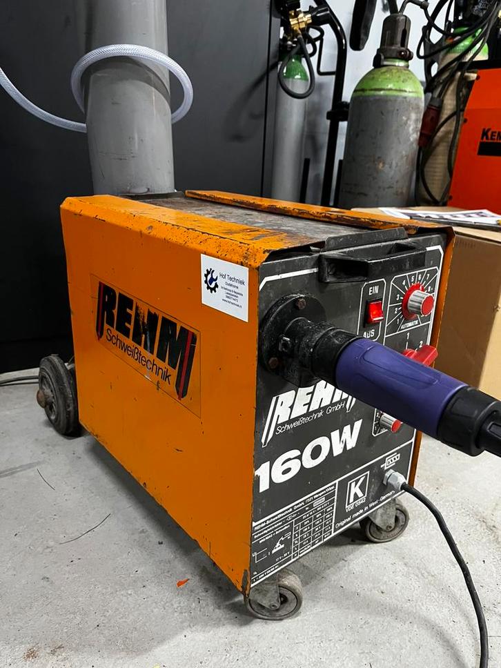 Rehm mig 160Ampere 230v mig lasapparaat, Doe-het-zelf en Verbouw, Gereedschap | Lasapparaten, Gebruikt, Co2, 150 tot 250 ampère