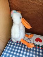 Sanquin Bloedbank pelikaan knuffel met pet 24 cm groot, Ophalen of Verzenden