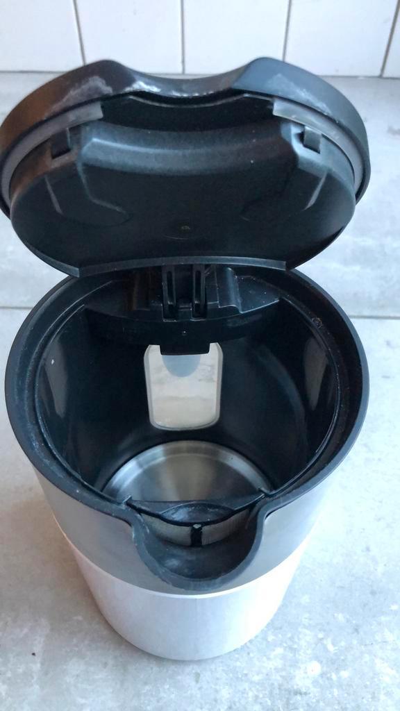 Bosch waterkoker, Witgoed en Apparatuur, Waterkokers, Zo goed als nieuw, 1 tot 2 liter, Rvs, Ophalen of Verzenden