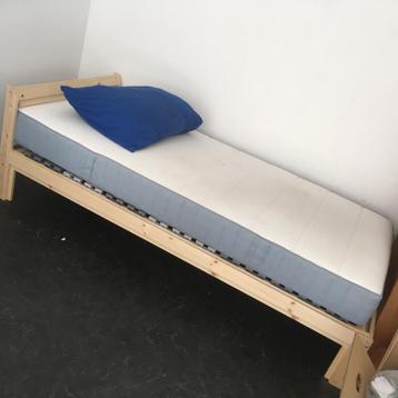 Ikea Neiden 1 persoonsbed grenen - afbeelding 1