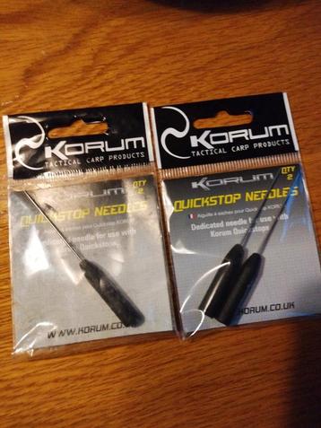Quickstop needles Korum 3x