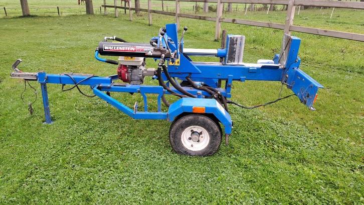 Houtklover Wallenstein 25 ton, Tuin en Terras, Kloofmachines, Gebruikt, Liggend, Benzine, Ophalen of Verzenden