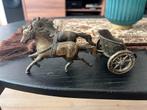 Romeinse Strijdwagen met Paarden - Messing, Ophalen of Verzenden