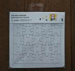 Blanco Legpuzzel om te Beschilderen - Nieuw in Verpakking, Ophalen of Verzenden, Minder dan 500 stukjes, Nieuw, Legpuzzel
