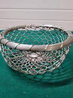 Mand schaal metaal draad draadmand, Huis en Inrichting, Woonaccessoires | Schalen en Manden, Ophalen of Verzenden, 'T Olde Gre-j