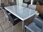 Tuintafel, gratis af te halen. Exclusief stoelen, Tuin en Terras, Tuinsets en Loungesets, Ophalen, Gebruikt