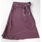 Aubergine feestelijke rok 38/M, Kleding | Dames, Rokken, Maat 38/40 (M), H&M, Verzenden, Paars