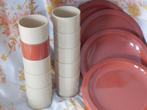 Retro, 10 picknick bekers, Ophalen of Verzenden, Gebruikt, Zonder inhoud