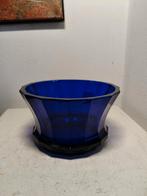 2834 Art Deco Kobalt Blauwe Schaal - Wiener Werkstätte, Ophalen of Verzenden