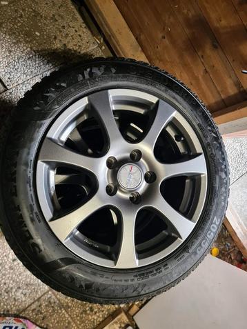 Autec velgen 205/55/r16 4 stuks met winterbanden  beschikbaar voor biedingen