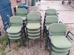 Partij Stapelbare Stoelen (24 stuks), Ophalen, Gebruikt, Overige kleuren, Metaal