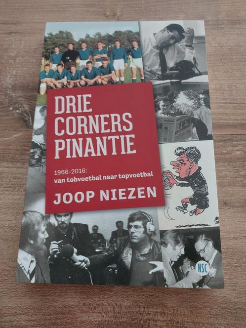 Joop Niezen - Drie corners pinantie, Boeken, Sportboeken, Zo goed als nieuw, Balsport, Ophalen of Verzenden