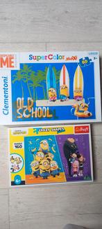 Twee minions puzzels, zgan!, Ophalen of Verzenden, Meer dan 50 stukjes, Zo goed als nieuw