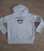 Penn&Ink capuchontrui hoody trui wit zwart maat xs s 34 36, Penn & Ink, Wit, Ophalen of Verzenden, Zo goed als nieuw