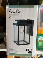 KARWEI buitenlamp Andor met dag/nacht sensor, Wandlamp, Ophalen of Verzenden, Zo goed als nieuw, Rvs