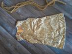 Gouden pailletten set, Ophalen of Verzenden, Zo goed als nieuw, 134 t/m 140, Meisje