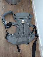 Ergobaby Omni Breeze Draagzak Graphite Grey, Overige merken, Ophalen of Verzenden, Zo goed als nieuw, Buik, Rug of Zij