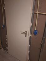 badkamer deur met stalenkozijn, Ophalen, Gebruikt, Minder dan 80 cm, Binnendeur