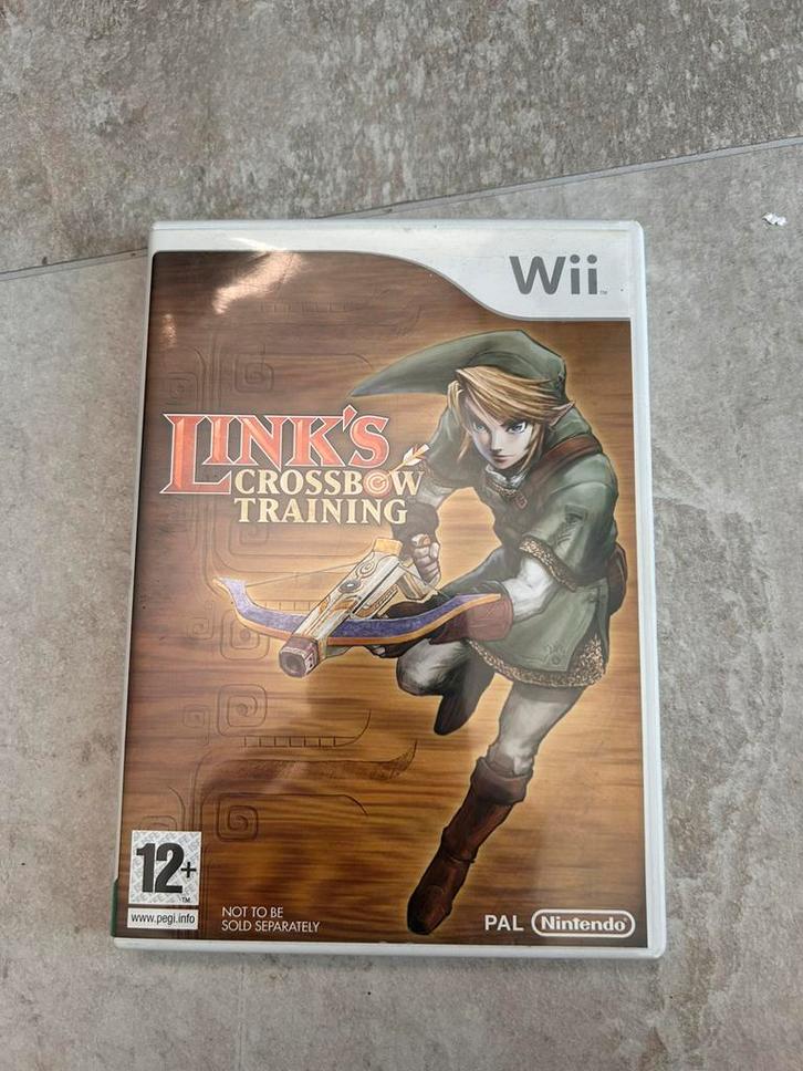 Nintendo Wii Link’s Crossbow training, Spelcomputers en Games, Games | Nintendo Wii, Gebruikt, Avontuur en Actie, 3 spelers of meer