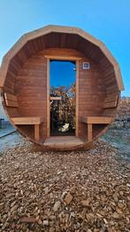 Sauna Barrel 2,5M Gratis Levering en Plaatsing, Sport en Fitness, Sauna, Ophalen of Verzenden, Nieuw