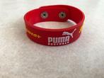 Puma armband met rubberen band, Ophalen of Verzenden, Zo goed als nieuw, Kunststof of Plastic, Rood
