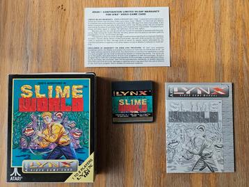 Slime World Atari Lynx - Compleet! beschikbaar voor biedingen