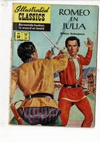Illustrated Classics Nr 34 - Romeo en Julia 1e druk 1957 red, Boeken, Stripboeken, Verzenden, Eén stripboek, Onbekend, Gelezen