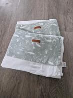 2 Little Dutch wieglakentjes mintgroen oceaan, Ophalen of Verzenden, Zo goed als nieuw, Wit, Jongetje of Meisje