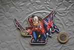 Iron Maiden vrij mooie shaped the Trooper patch 91, Verzenden, Nieuw, Kleding