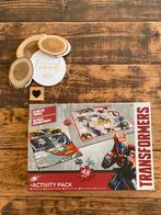 Transformers puzzel 48 stuks + climb or tumble spel, G1, Ophalen of Verzenden, Zo goed als nieuw