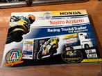 VALENTINO ROSSI VRACHTAUTO 1/24 HONDA MERCEDES NASTRO AZZURO, Hobby en Vrije tijd, Modelauto's | 1:24, Ophalen of Verzenden, Nieuw