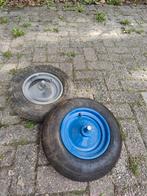 Stalen kruiwagen wiel, Tuin en Terras, Kruiwagens, Ophalen, Zo goed als nieuw