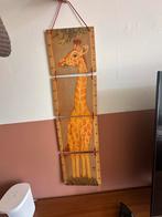 Zeldzame vintage WWF groeimeter – houten giraffe ophangbaar, Kinderen en Baby's, Kinderkamer | Inrichting en Decoratie, Ophalen of Verzenden