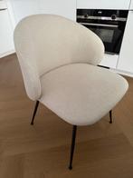Gestoffeerde stoelen met zwarte poten (Westwing), Huis en Inrichting, Stoelen, Ophalen, Overige kleuren, Zo goed als nieuw, Vier
