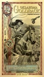 USA 1/2 goldback Oklahoma 2025, Verzenden, Goud