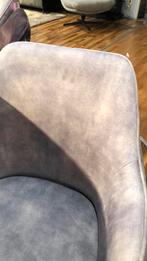Armstoel Clio Aurora Dolphin Grey 4 stuks - Outletmodel, Ophalen of Verzenden, Zo goed als nieuw, Vijf, Zes of meer stoelen, Stof