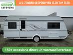 Tabbert VIVALDI 550E, ENKELE BEDDEN+VERBREDER, RONDZIT, ATC, Caravans en Kamperen, Caravans, Rondzit, Tabbert, 7 tot 8 meter, Bedrijf
