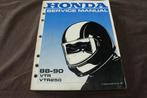 Honda VTR  VTR250 1988 -1990 motorcycle shop manual, Motoren, Handleidingen en Instructieboekjes, Ophalen of Verzenden, Honda