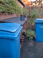 Blauwe Afvalcontainer, 150 liter of meer, Ophalen, Gebruikt, Kunststof