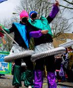 45x Ruimte space of raket pakken / loopgroep of carnaval, Kleding | Dames, Carnavalskleding en Feestkleding, Ophalen, Zo goed als nieuw