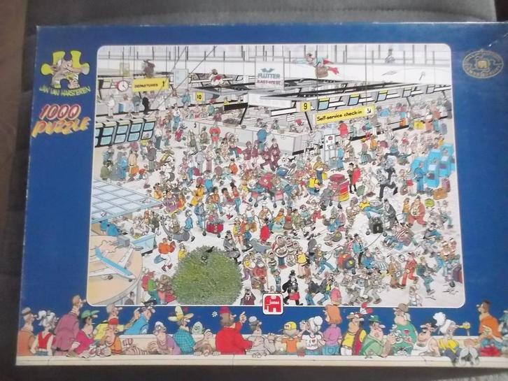 6 x Jan van Haasteren. Te koop of ruilen. 8 euro., Hobby en Vrije tijd, Denksport en Puzzels, Gebruikt, 500 t/m 1500 stukjes, Ophalen