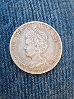 Schaarse gulden 1916, Postzegels en Munten, Munten | Nederland, Ophalen of Verzenden, Koningin Wilhelmina, 1 gulden