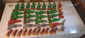 Claas Matador en Matador Gigant combines Lesney/Matchbox beschikbaar voor biedingen