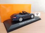 Porsche 911 (997) Carrera S Cabrio 2005 Blauw-Metallic 1:43, Overige merken, Auto, Nieuw, Ophalen of Verzenden
