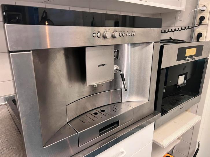 Siemens TK68E571/04., Witgoed en Apparatuur, Koffiezetapparaten, Zo goed als nieuw, Koffiebonen, Koffiemachine, Stoompijpje, Ophalen of Verzenden