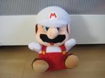 Fire Mario Knuffel wit van Super Mario Bros [Zittend], Verzenden, Nieuw, Overige typen